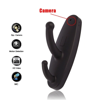 Mini Motion Detection Clothes Hook Hidden Camera one