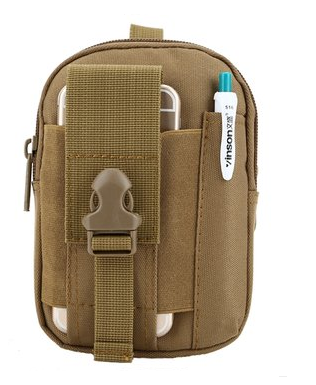 Tactical Military Molle Waist Wallet tan