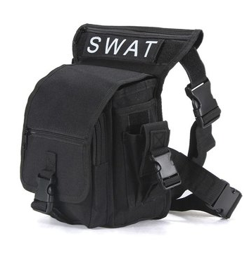 Tactical Utility Thigh Pack black