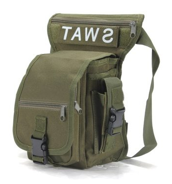 Tactical Utility Thigh Pack green