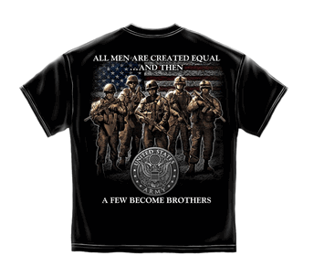 Army Brotherhood Black T-Shirt small