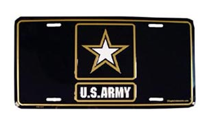 U.S. Army Logo License Plate small
