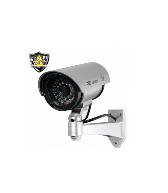 5 Inch IR Dummy Camera Silver 5 Inch IR Dummy Camera Silver