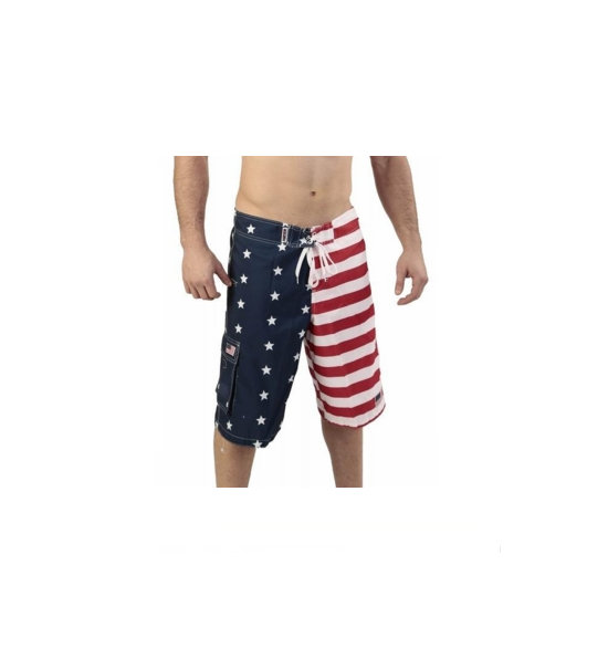 American Flag Board Shorts