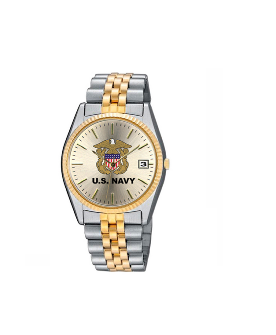 Aquaforce Navy Ladies Wrist Watch with Stainless Steel Strap
