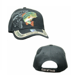 Kiss My Bass Embroidered Cap small
