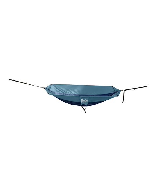 PahaQue Double Hammock Navy Light Blue main PahaQue Double Hammock Navy Light Blue main