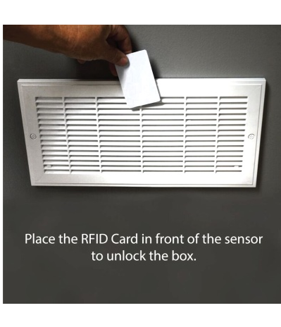 Quick Vent Safe with RFID card