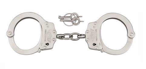 UZI Professional Handcuffs - Silver front