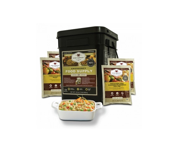 Wise Company Emergency Food Supply 60 Serving Entrees Wise Company Emergency Food Supply 60 Serving Entrees
