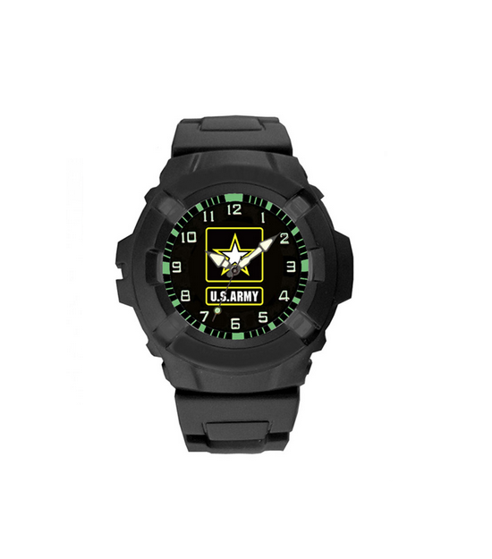Aquaforce U.S. Army Wrist Watch with Rubber Strap Aquaforce U.S. Army Wrist Watch with Rubber Strap
